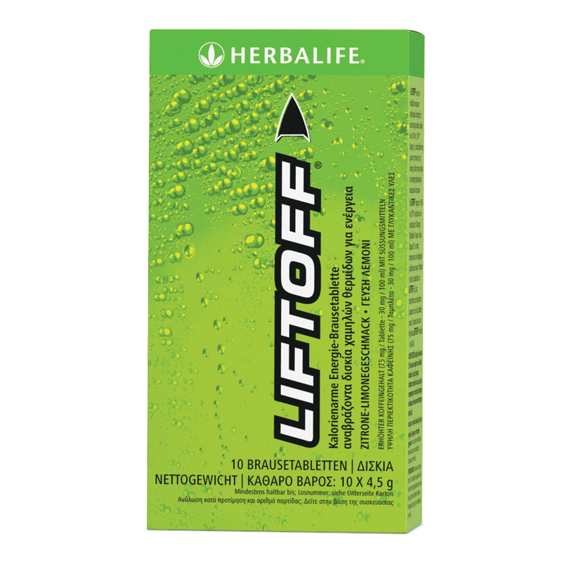 Herbalife LiftOff Zitrone-Limone Brausetabletten