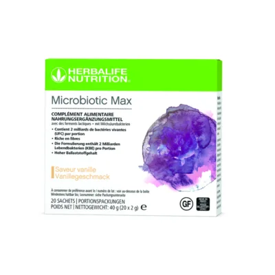 Herbalife Microbiotic Max Vanillegeschmack 20 Portionspackungen