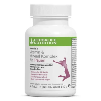 Herbalife Formula 2 Vitamin & Mineral Komplex für Frauen, 60 Tabletten