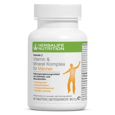Herbalife Formula 2 Vitamin & Mineral Komplex für Männer, 60 Tabletten