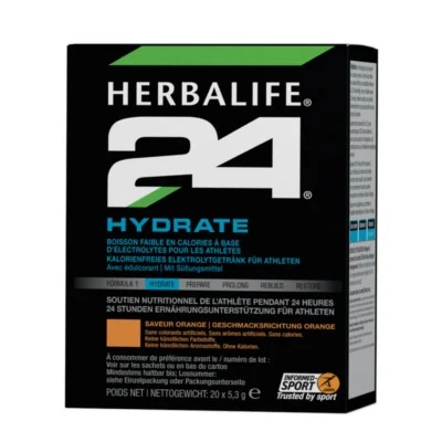 Herbalife H24 Hydrate Orange, 20 Portionspackungen à 5,3 g
