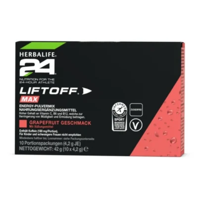 Herbalife H24 LiftOff Max Grapefruit, 10 Portionspackungen à 4,2 g