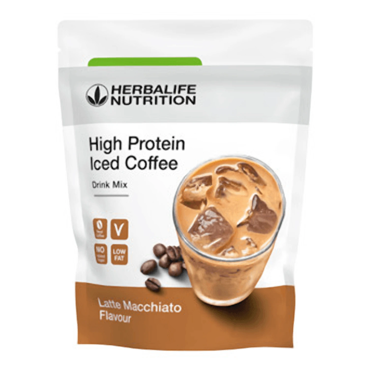 Herbalife High Protein Iced Coffee Latte Macchiato 308 g Beutel