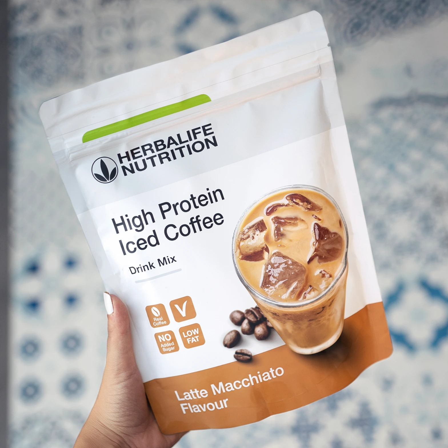 Herbalife High Protein Iced Coffee: 15 g Protein, 80 mg Koffein und 80 kcal pro Portion