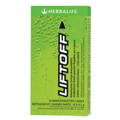 Herbalife Liftoff Zitrone-Limone, 10 Brausetabletten