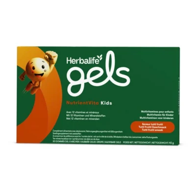 Herbalife Gels NutrientVita Kids Tutti Frutti, 30 kaubare Gelee-Drops, 45 g