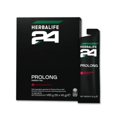 Herbalife H24 Prolong Energy Gel Erdbeergeschmack, 10 Sachets à 45 g
