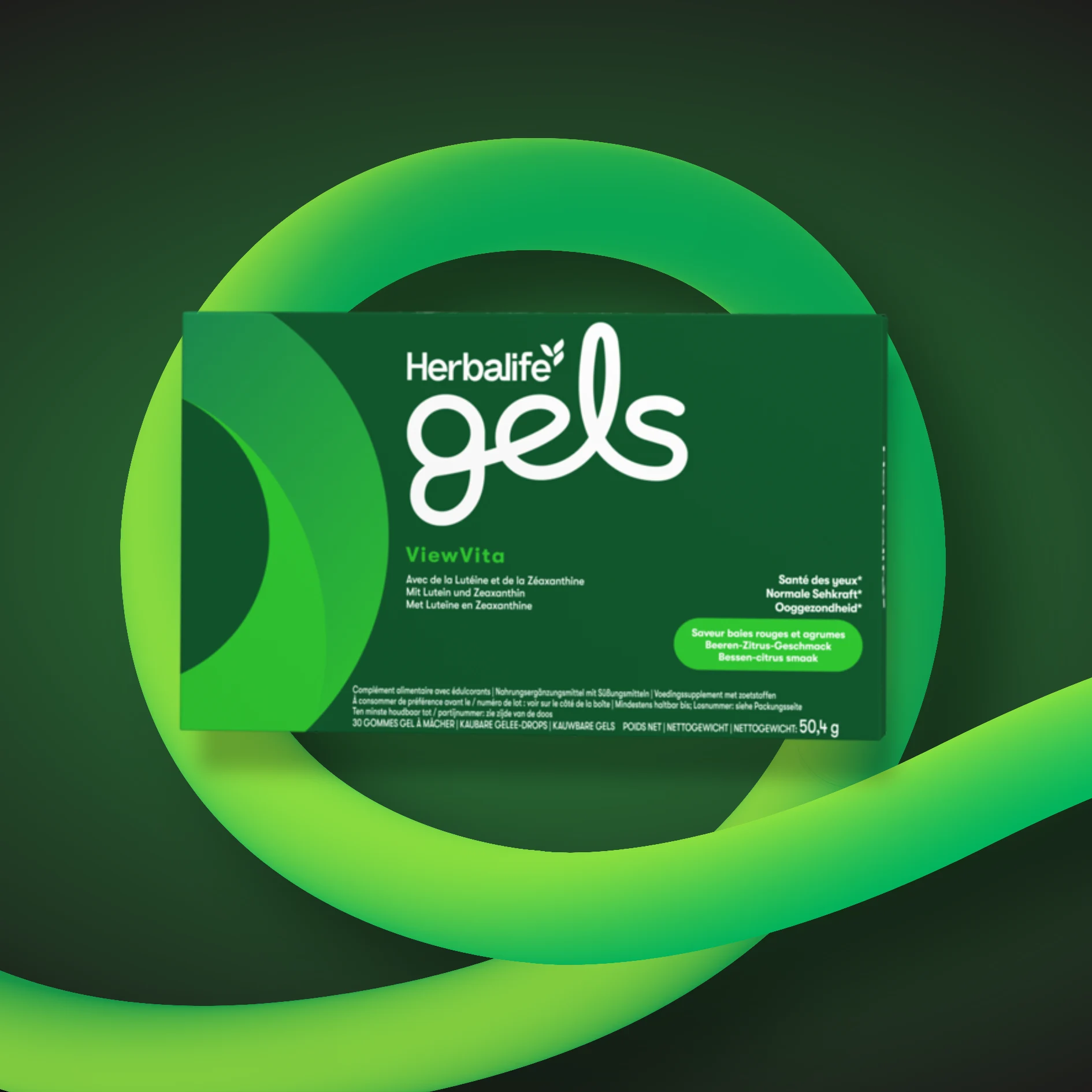Herbalife Gels ViewVita: Vitamin A, Zink und DHA für die Sehkraft